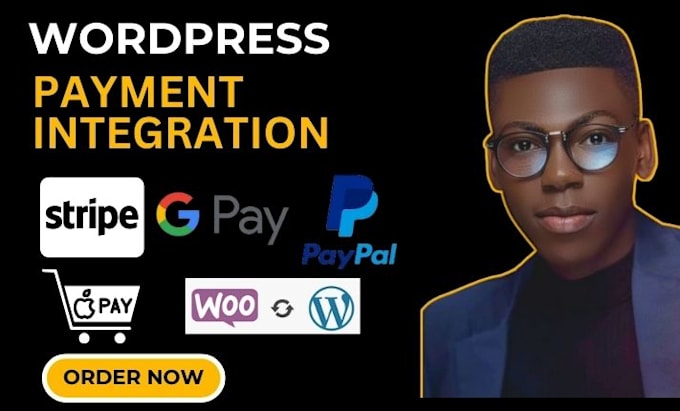 Gig Preview - Setup wordpress payment integration paypal, stripe, google pay, API integration