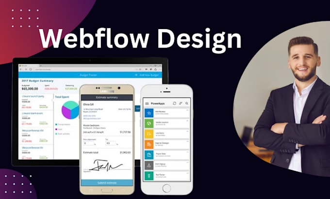 Gig Preview - Design webflow website redesign webflow developer webflow duplicate