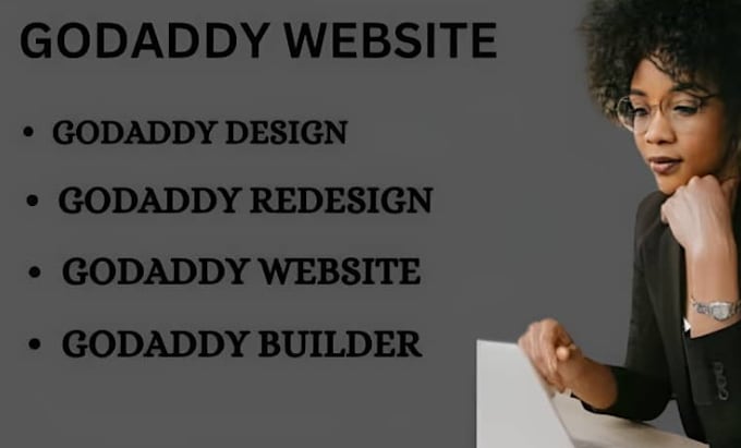 Gig Preview - Redesign godaddy,godaddy website,godaddy design,godaddy redesign