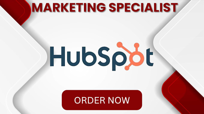 Gig Preview - Build hubspot website hubspot CRM hubspot email marketing hubspot landing page