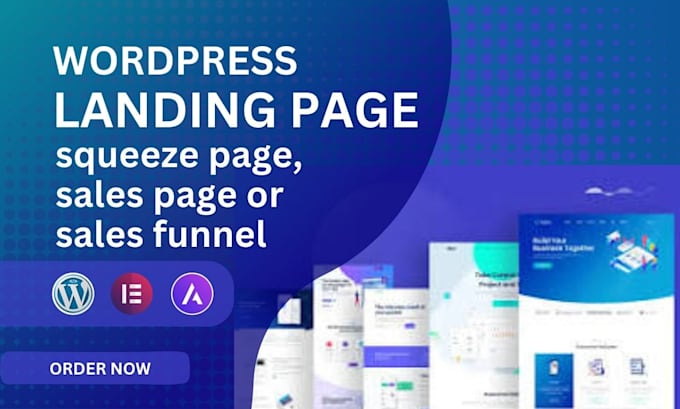 Gig Preview - Create landing page, squeeze page, sales funnel with wordpress