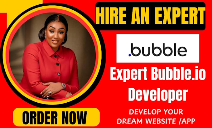 Gig Preview - Do bubble developer job ,build bubble app , bubble io website for you