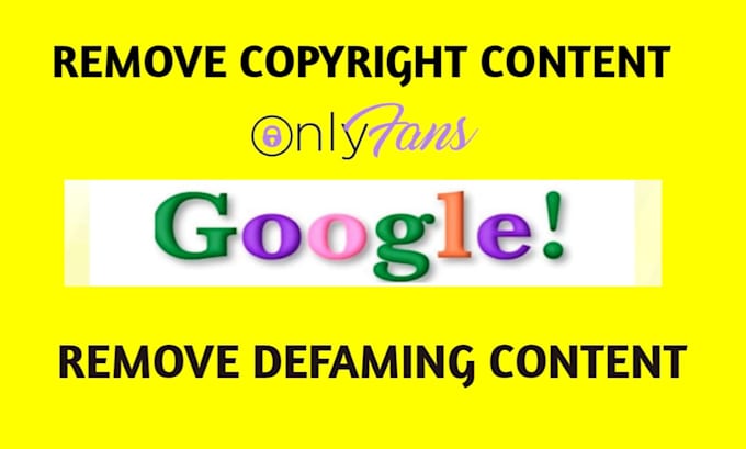 Gig Preview - Send dmca takedown notice to remove negative google search results and articles