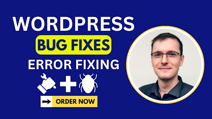 Gig Preview - Fix wordpress issues bug critical error,elementor pro,divi website expert help