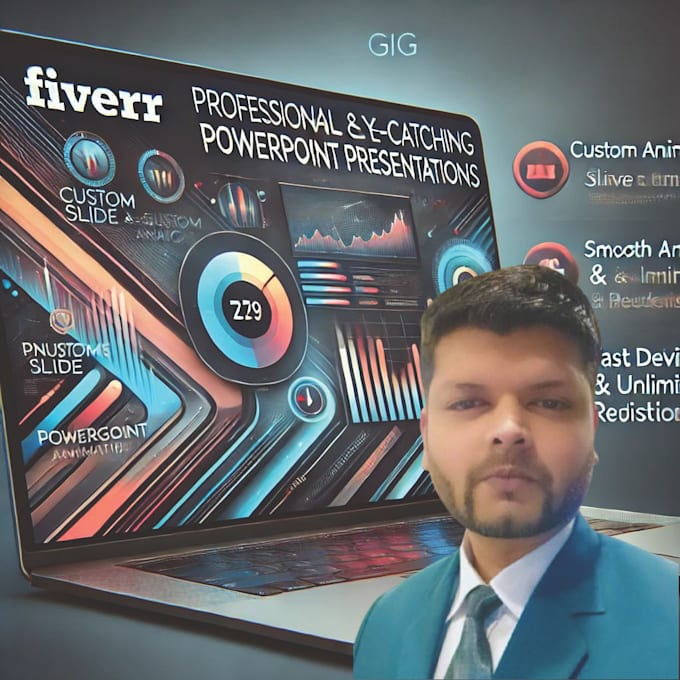 Gig Preview - Create professional and academic powerpoint presentations