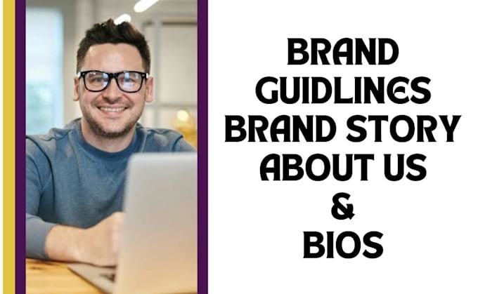 Gig Preview - Design your unique logo and brand strategy brand guidelines