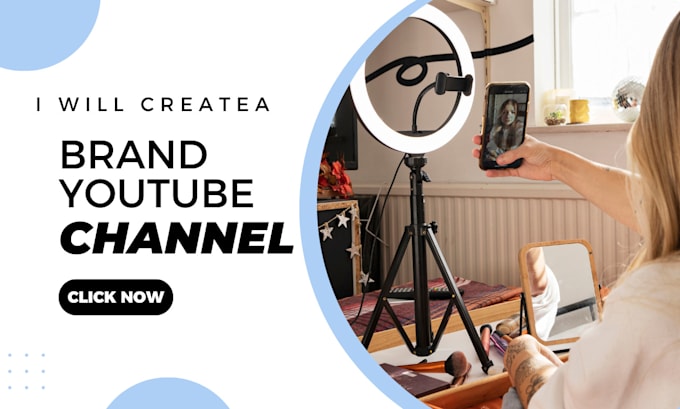 Gig Preview - Create a brand youtube channel professionaly