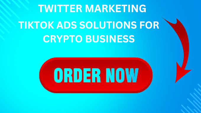 Gig Preview - Twitter marketing and setup tiktok ad for your crypto project to bring investors