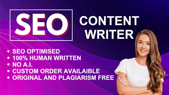 Bestseller - write SEO content writing for your website