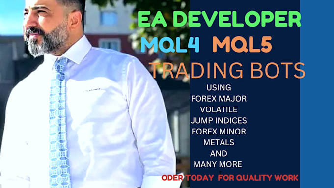 Gig Preview - Develop a custom mql4 mql5 trading bot for mt4 mt5