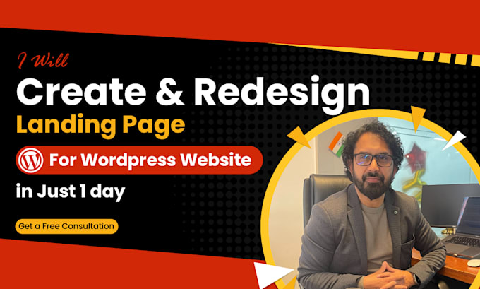 Gig Preview - Create landing page wordpress website development redesign ecommerce affiliate