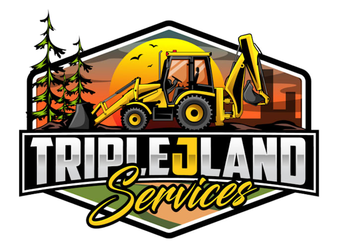 Gig Preview - Make a high quality land services logo for you