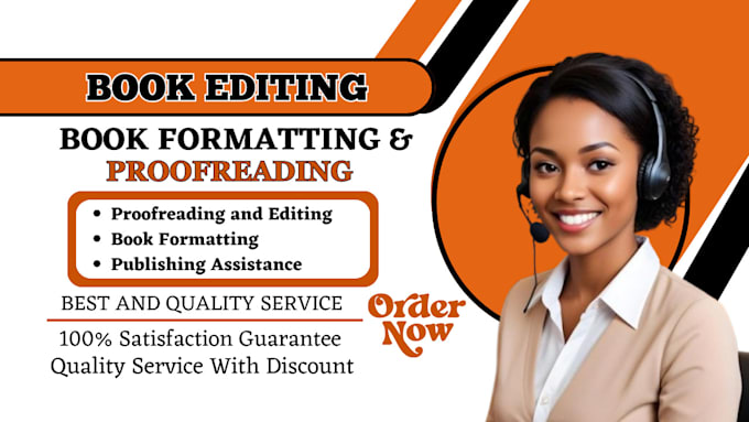 Gig Preview - Do book proofreading developmental edit for christian book novel romance novel