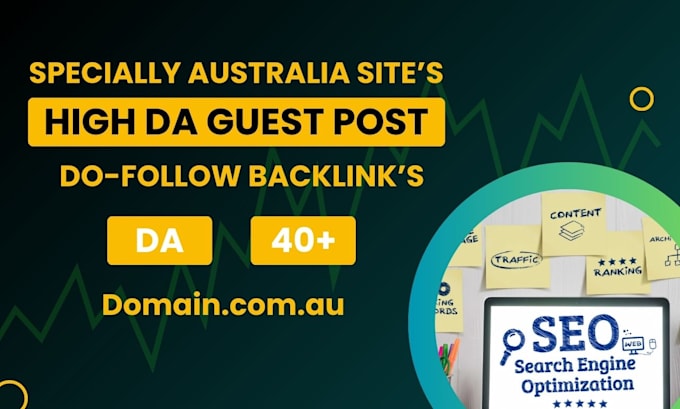 Gig Preview - Write and publish guest post with do follow backlink on australia sites