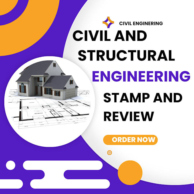 Gig Preview - Review and stamp as a licensed civil and structural engineer