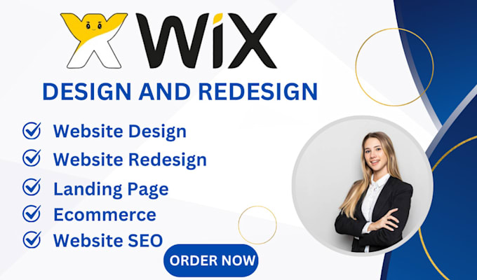 Gig Preview - Create redesign and enhance your wix website