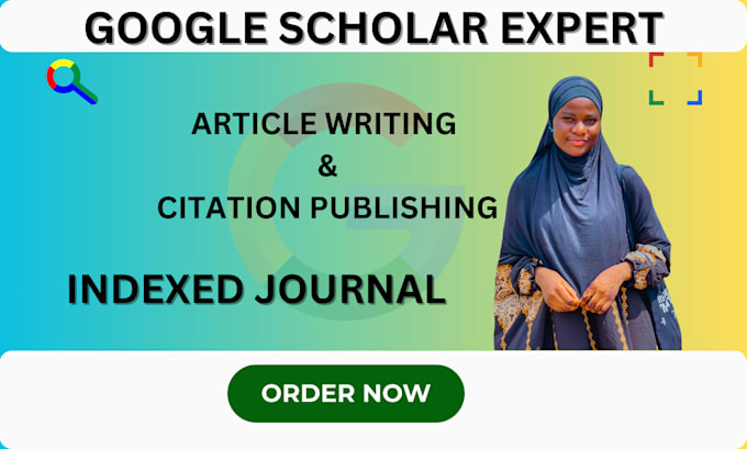 Gig Preview - Write and publish article in google scholar indexed journal