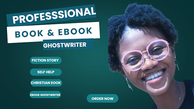 Gig Preview - Ghost write 30k words ebook book writer ebook creator ebook writer ghostwriter