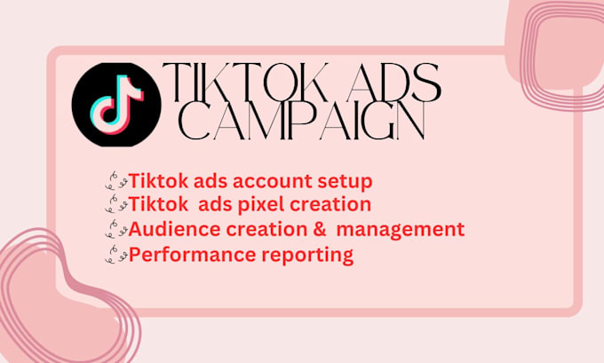 Gig Preview - Run tik tok ads campaign for your business