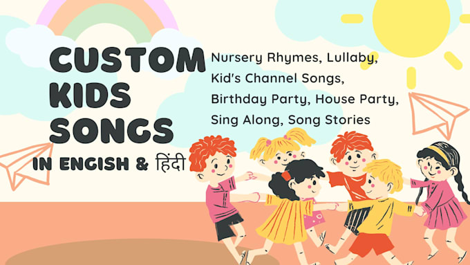 Gig Preview - Custom kids songs nursery rhymes lullabies and sing alongs for parties