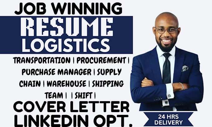 Gig Preview - Write ats supply chain, logistics, transportation, warehouse, procurement resume