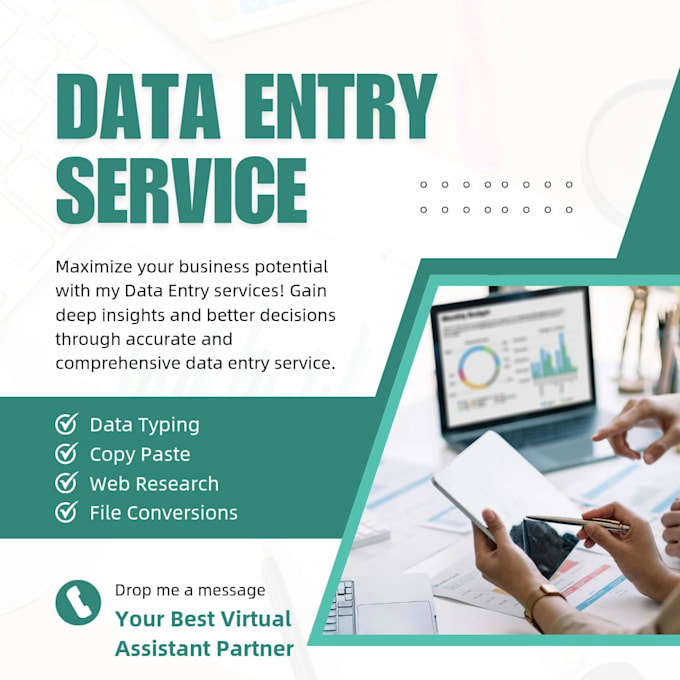 Gig Preview - Do professional and quality data entry within given dateline