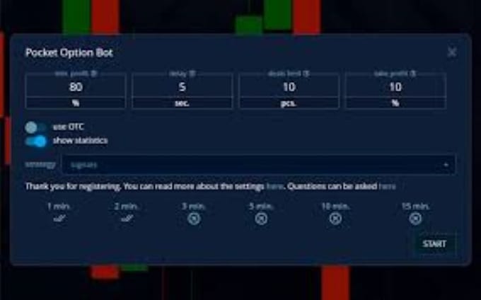 Gig Preview - Profitable pocket option, option bot, pocket bot, pocket option bot, deriv bot