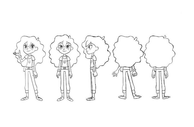 Gig Preview - Make a hand made 2d line art animation, frame by frame