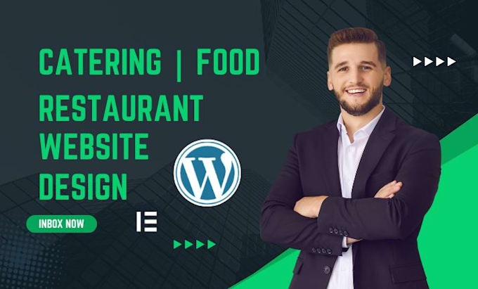 Gig Preview - Design food ordering website, restaurant website, food delivery website