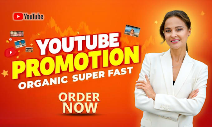 Gig Preview - Do organic youtube video promotion to grow your channel