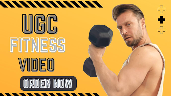 Gig Preview - Create genuine fitness ugc content videos for your business