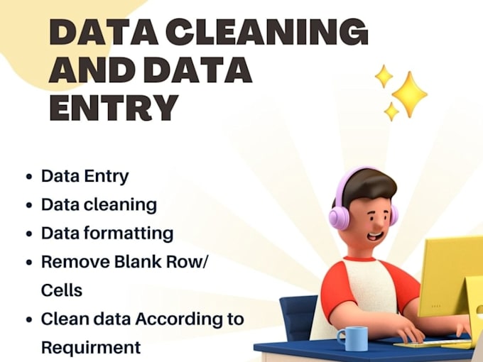 Gig Preview - Do data cleaning and fastest data entry