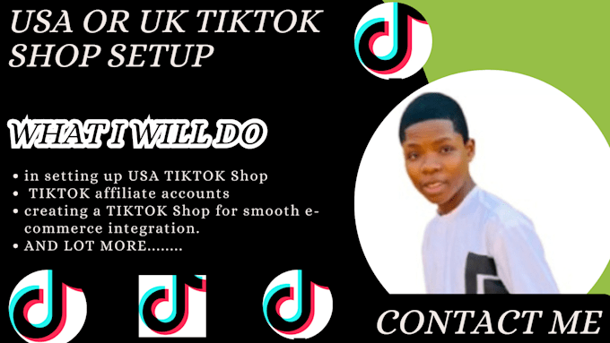 Gig Preview - Be your social media manager and setup UK and USA tiktok shop for your business