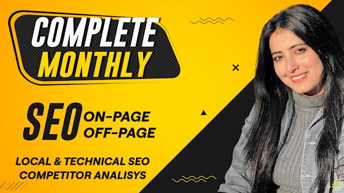 Gig Preview - Do on page and off page SEO for shopify, wordpress, and custom websites