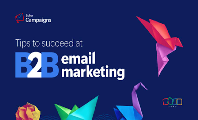 Gig Preview - Setup zoho or hubspot email marketing automation campaign and newsletter b2b