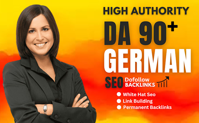 Gig Preview - Do german SEO backlinks, dutch authority german dofollow white hat link building