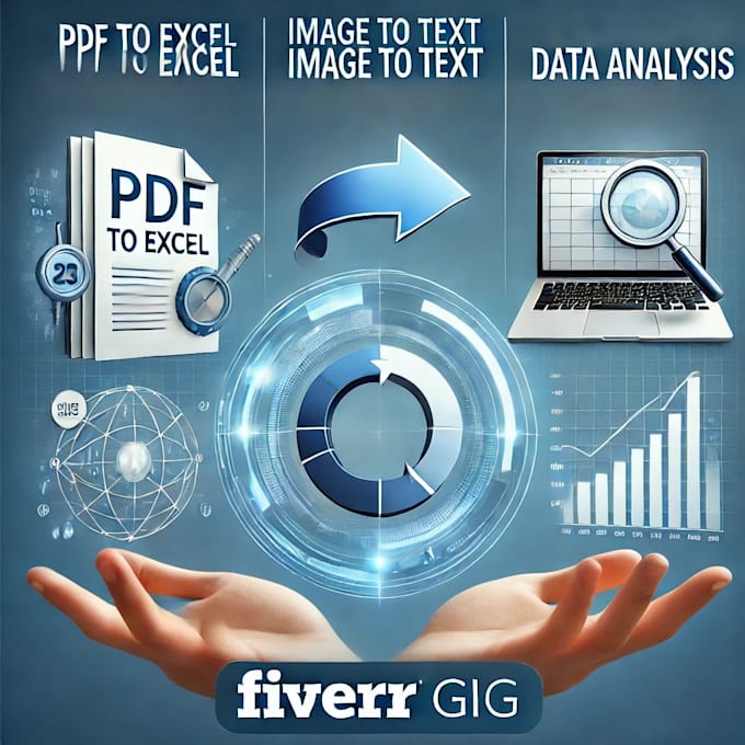 Bestseller - do data analysis, PDF to excel conversion and image to word text conversion