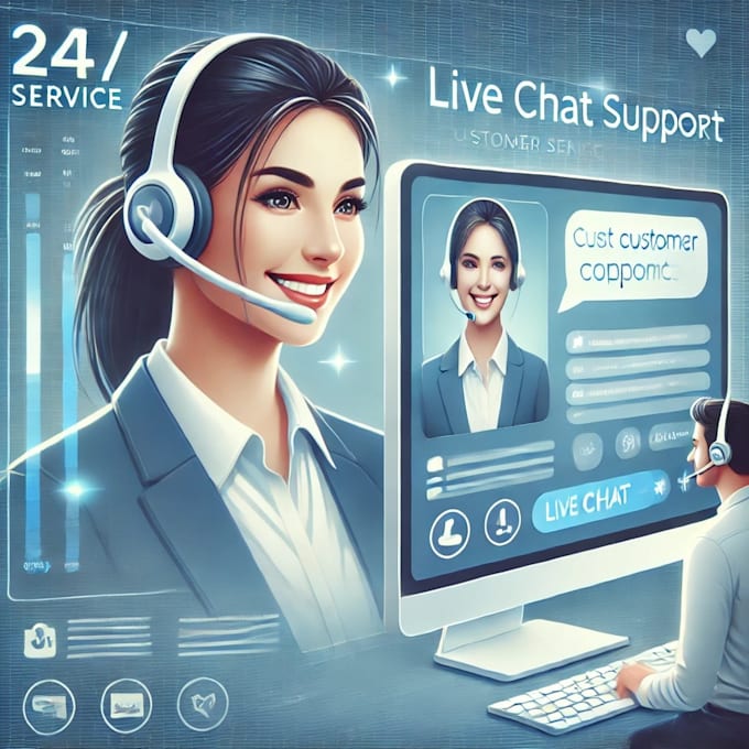 Bestseller - be chat support agent for live chat support, customer service, technical support