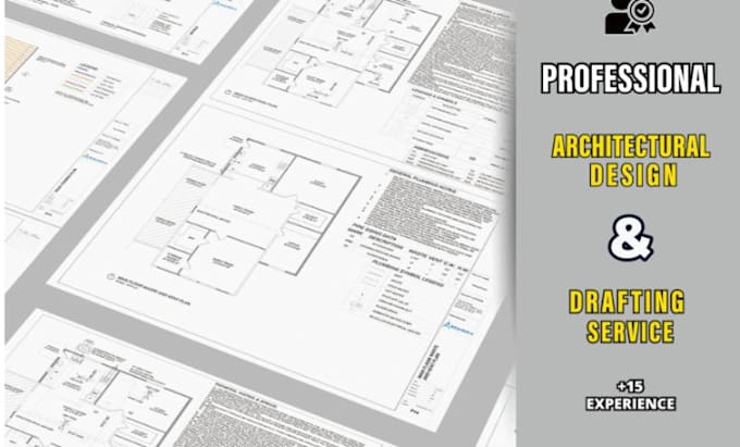 Gig Preview - Do architectural site plan and landscape design based on your drawing