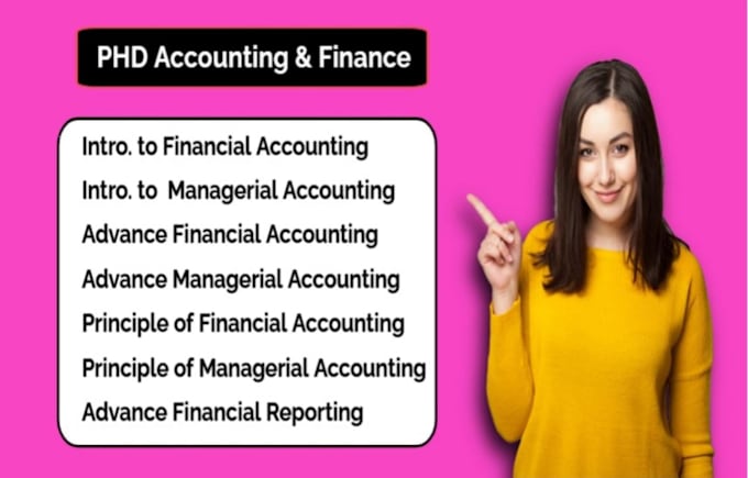 Gig Preview - Help in introduction advance principle financial managerial accounting reporting