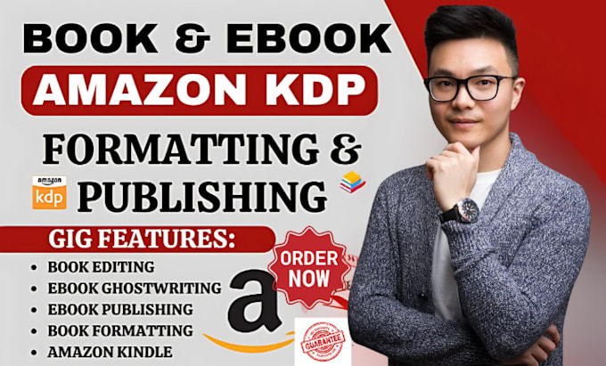 Gig Preview - Do book formatting for amazon kdp, ingramspark and lulu