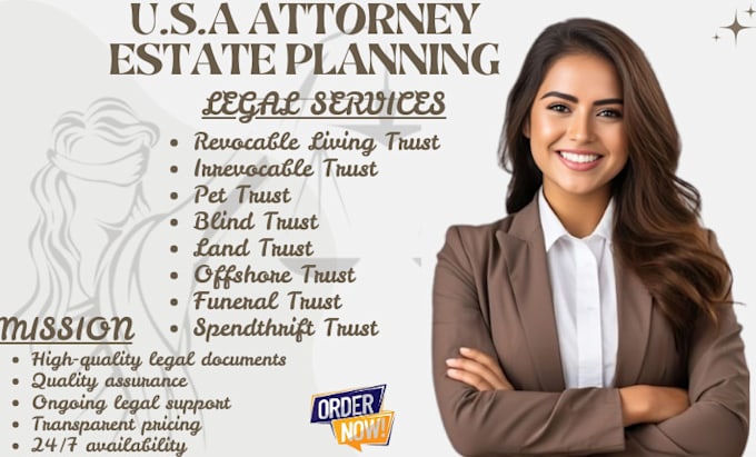 Gig Preview - Usa attorney I will provide expert intellectual property legal services