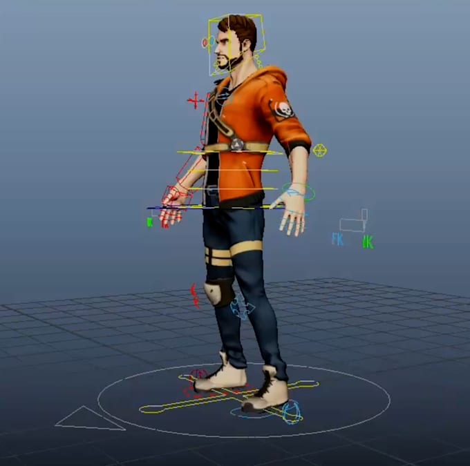 Bestseller - do 3d rigging in maya for game and animation