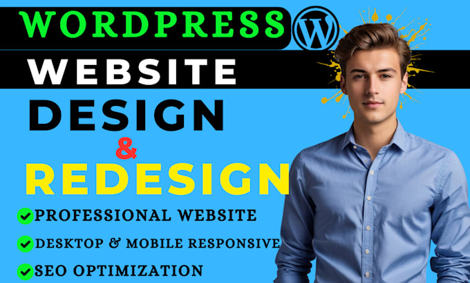 Gig Preview - Duplicate, copy clone revamp design redesign transfer business wordpress website