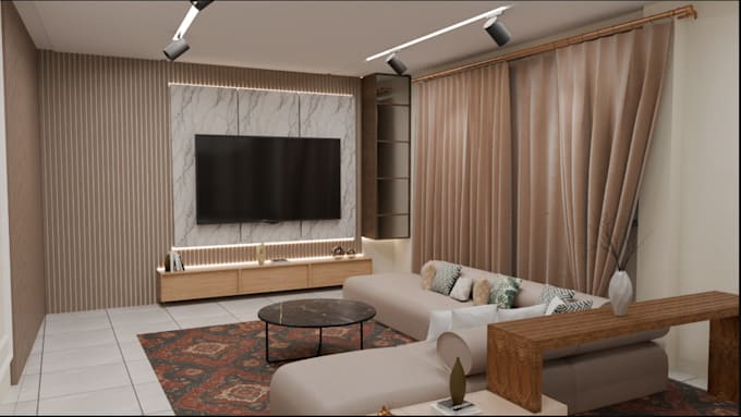 Gig Preview - Stunning design for apartment interior walkthrough,apartment layout,cgi render