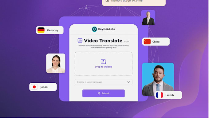 Gig Preview - Develop ai video translator app