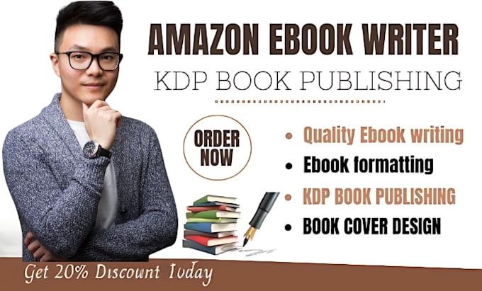 Gig Preview - Do amazon kdp book publishing, kdp book promotion, amazon kdp book formatting