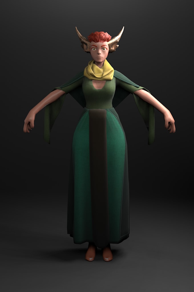 Gig Preview - Character modeling 3d model 3d animation for game or printing