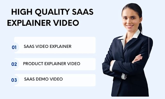 Gig Preview - Create saas explainer videos  product demo videos,