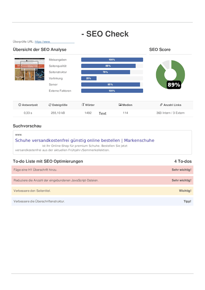 Gig Preview - Create an SEO report for your website and strategy plan and recommendations